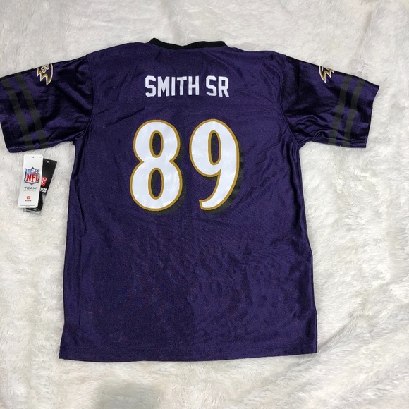 Official NFL Baltimore Ravens Jersey Smith Sr 89 - Picture 4 of 6